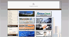 Desktop Screenshot of chicagotitlecolorado.com